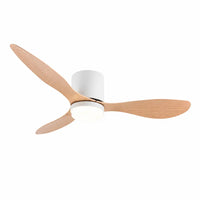 Ventilateur de plafond silencieux DIME - Couleur bois clair, LED intégrée Brise Avenue