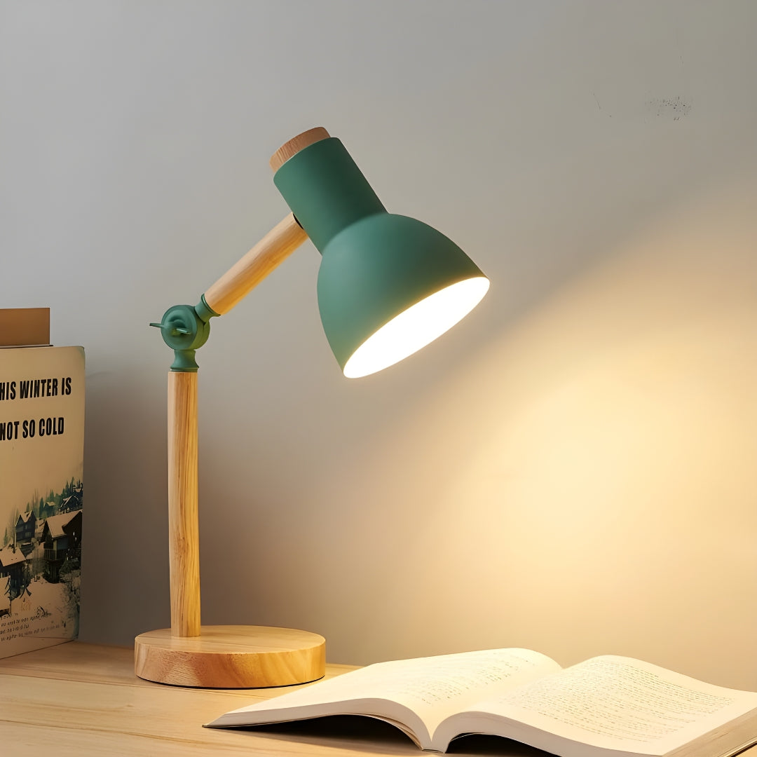 Lampe de Chevet Bois Articulée