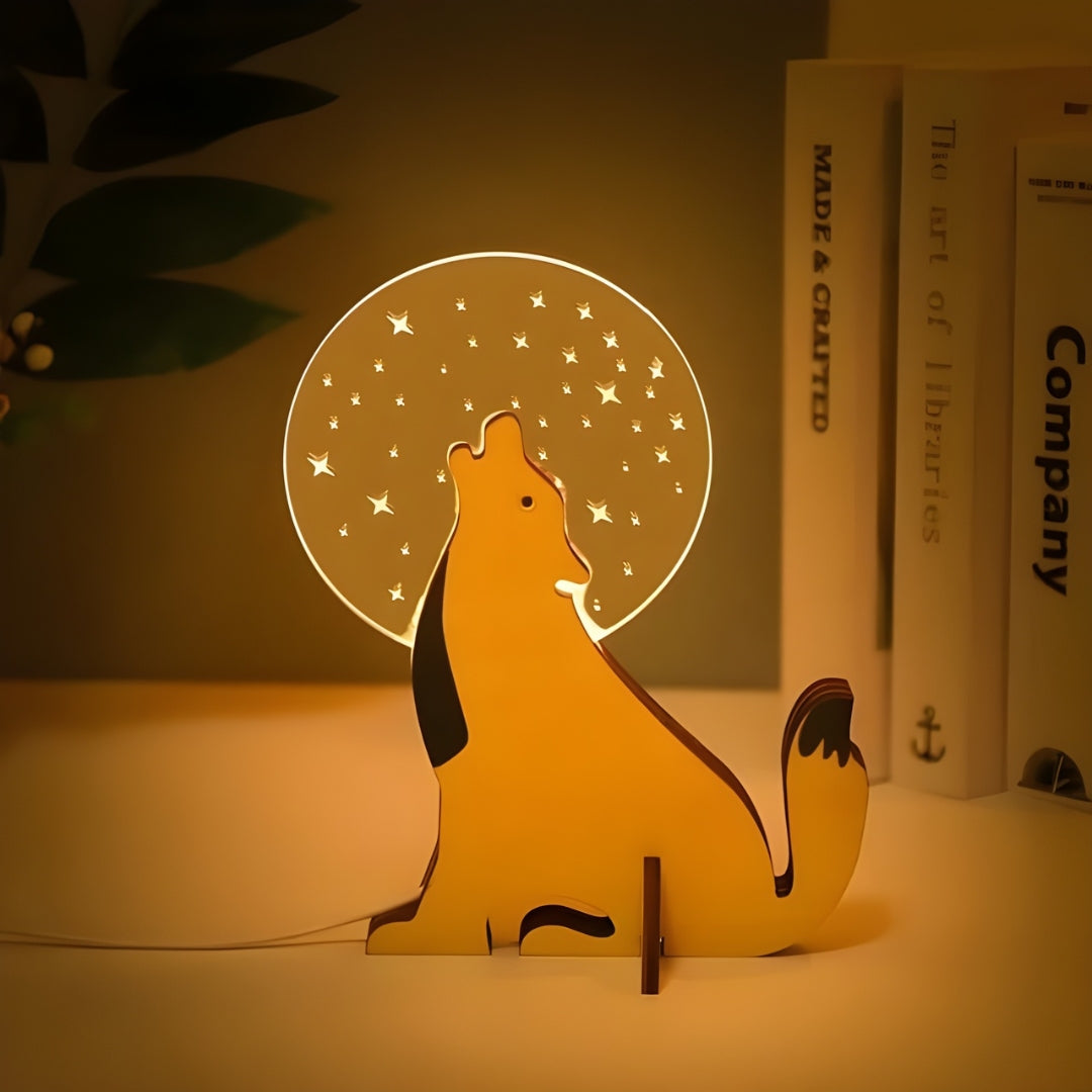 Lampe de Chevet Animaux