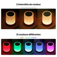 Lampe de Chevet LED Couleur