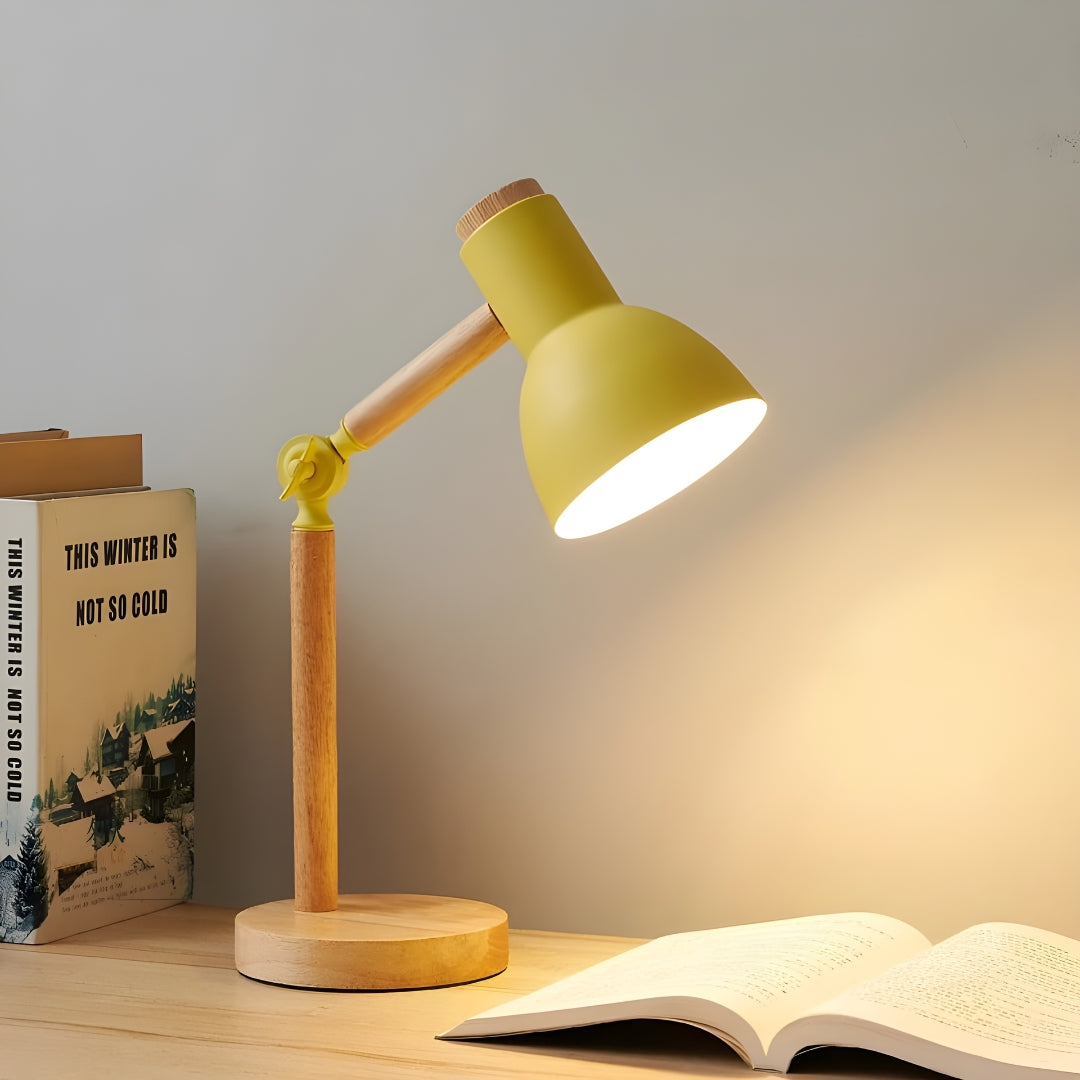 Lampe de Chevet Bois Articulée
