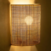 Lampe de Chevet Murale Rotin