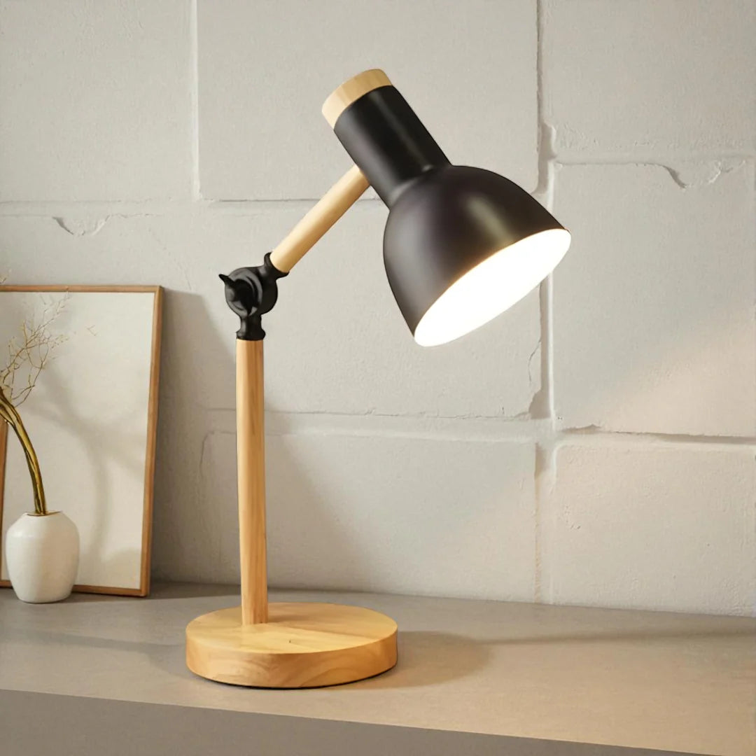 Lampe de Chevet Bois Articulée