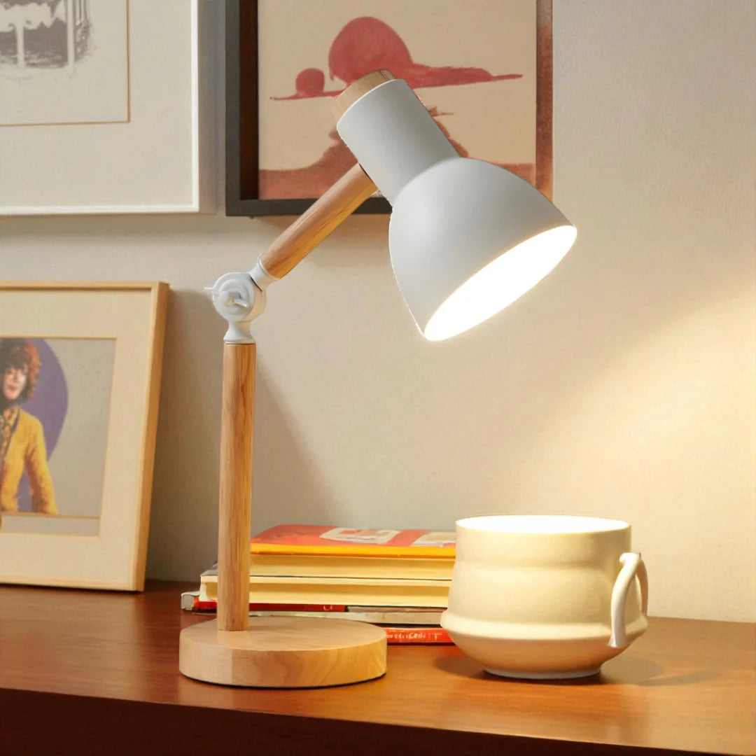 Lampe de Chevet Bois Articulée
