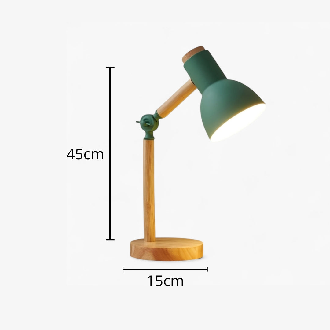 Lampe de Chevet Bois Articulée
