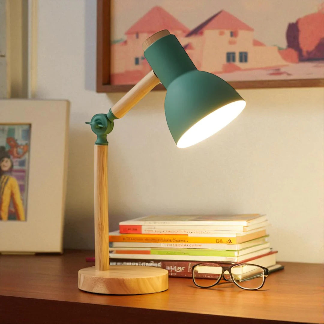 Lampe de Chevet Bois Articulée