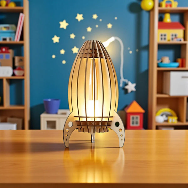 Lampe de Chevet Enfant Fusee