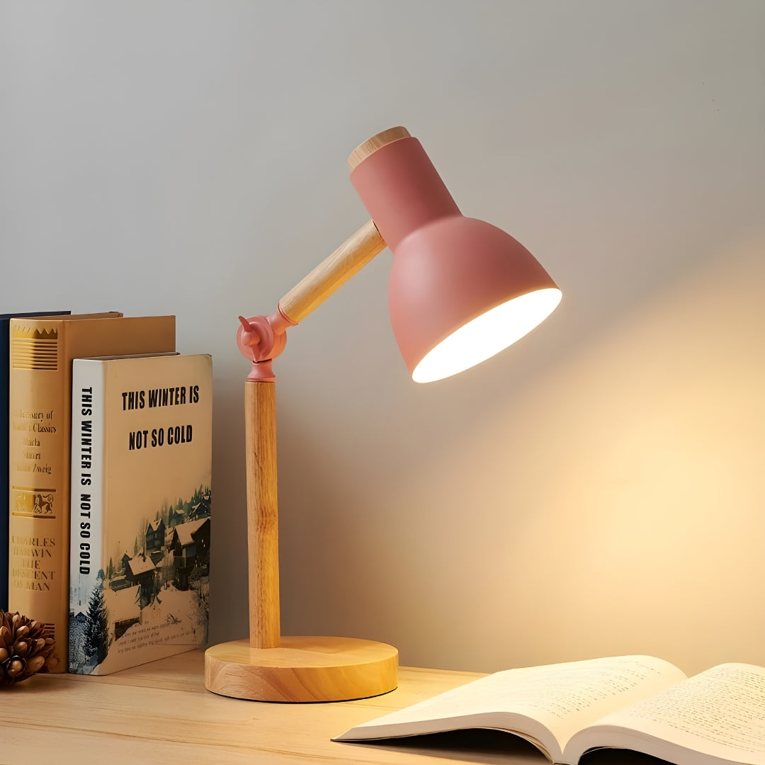 Lampe de Chevet Bois Articulée