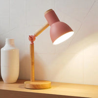 Lampe de Chevet Bois Articulée