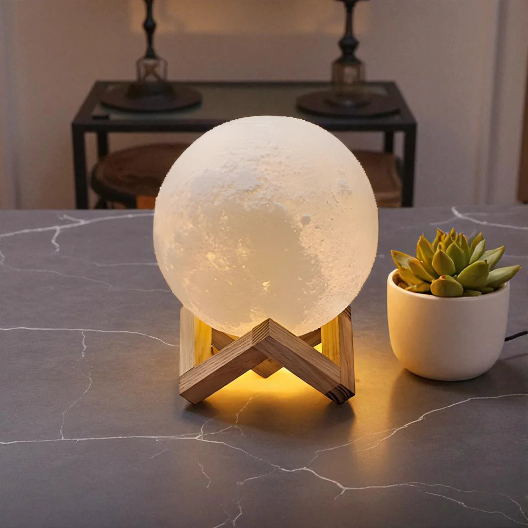 Lampe de Chevet Forme Lune