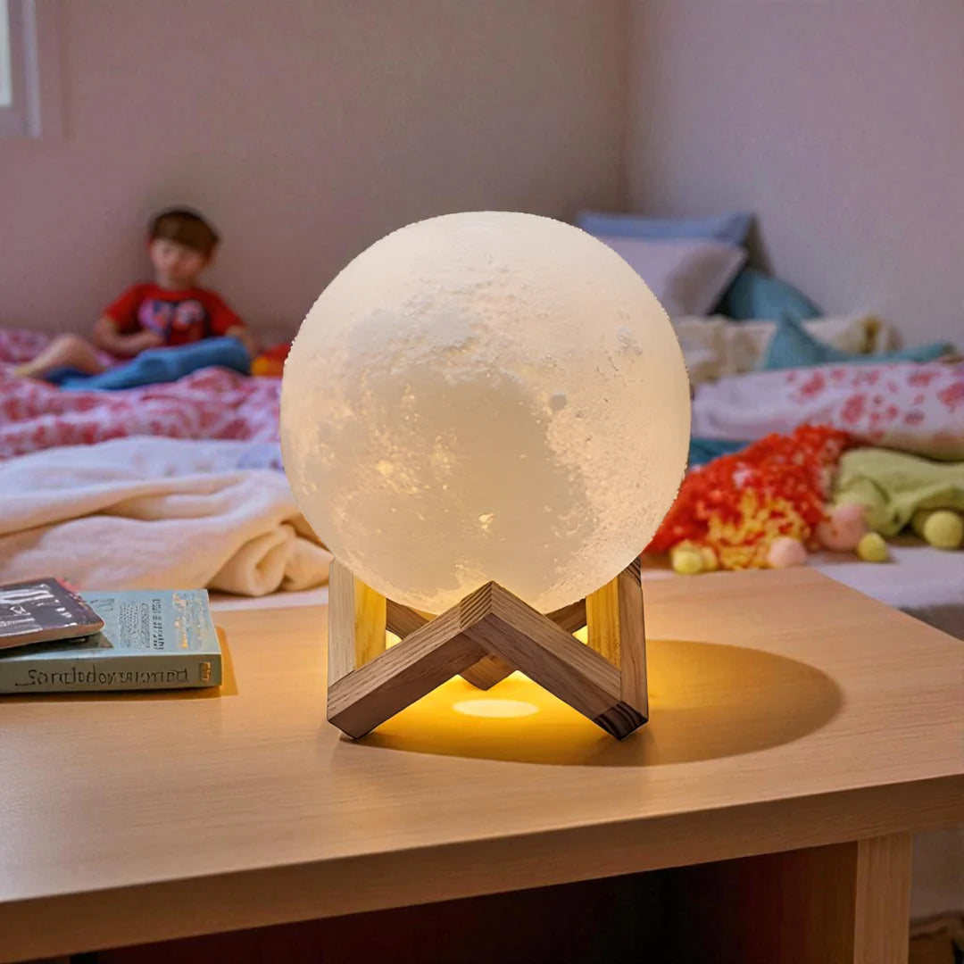 Lampe De Chevet En Forme De Lune maison-lampe-de-chevet