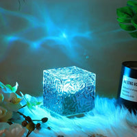 Lampe de Chevet LED Effet Vague
