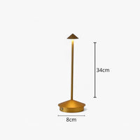 Lampe De Chevet LED Tactile Rechargeable Métal – Classica maison-lampe-de-chevet