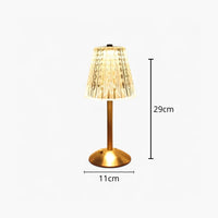 Lampe de Chevet Cristal LED