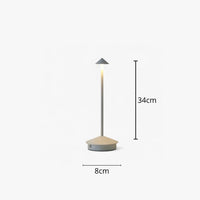 Lampe De Chevet LED Tactile Rechargeable Métal – Classica maison-lampe-de-chevet