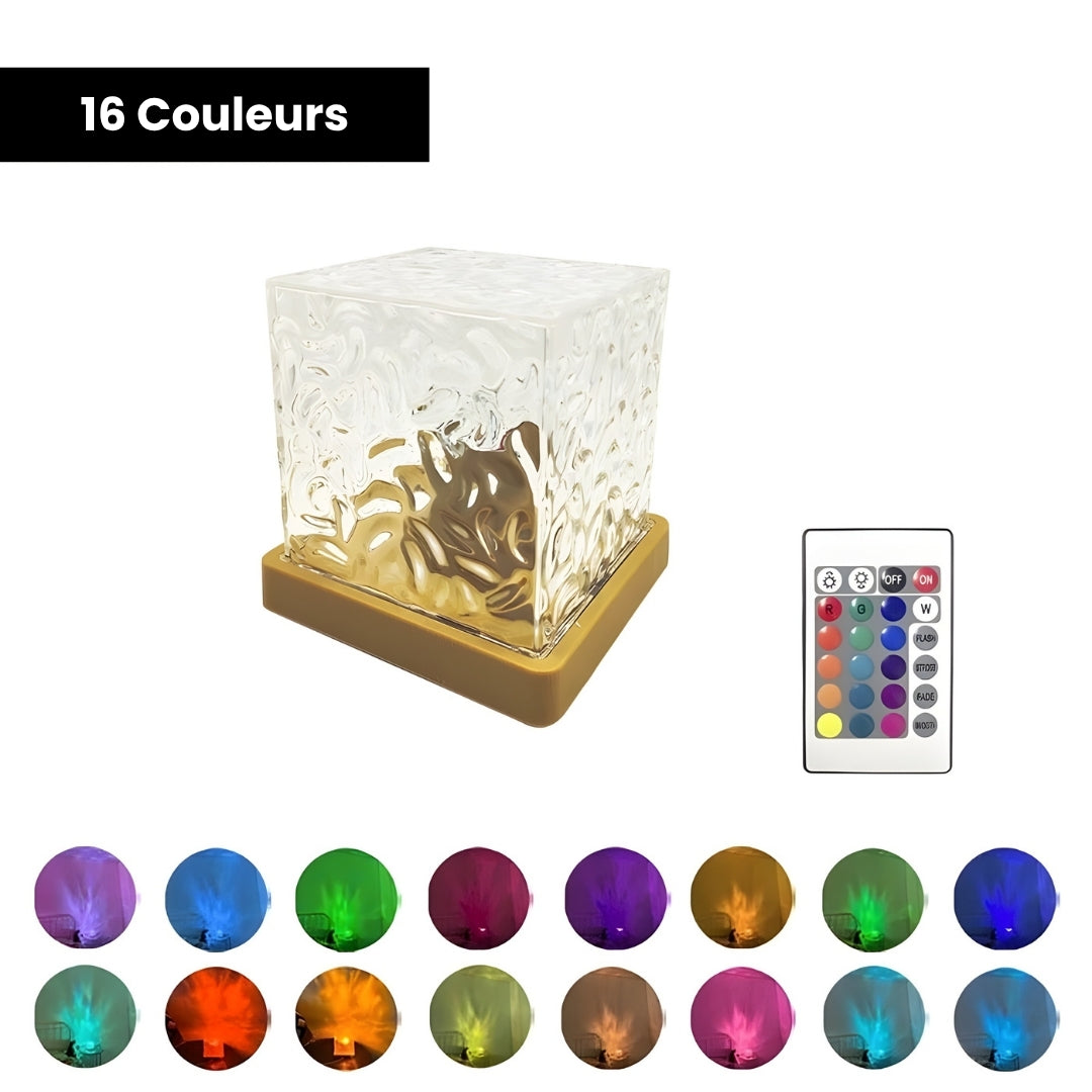 Lampe De Chevet LED Effet Vague – Ondina maison-lampe-de-chevet