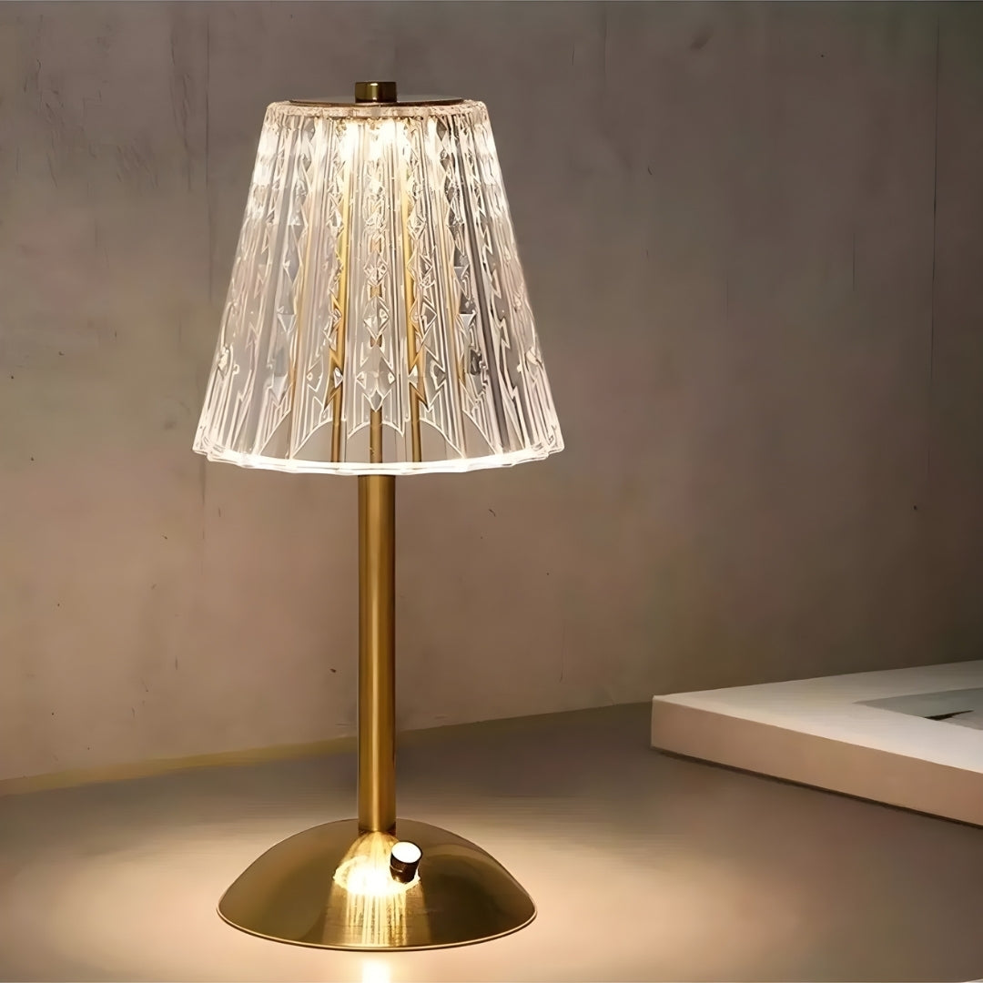 Lampe De Chevet Cristal LED maison-lampe-de-chevet