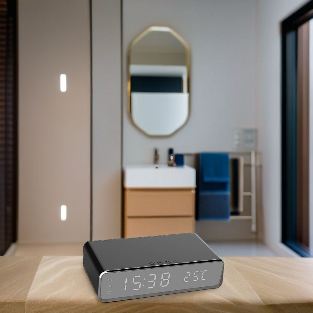 NORY- Réveil LED Moderne avec Chargeur Sans Fil Lumio™