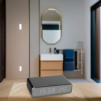 NORY- Réveil LED Moderne avec Chargeur Sans Fil Lumio™