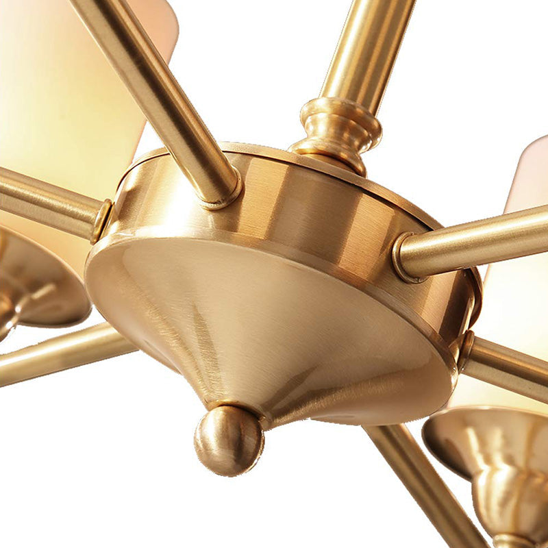 Lustre Cristal Doré design