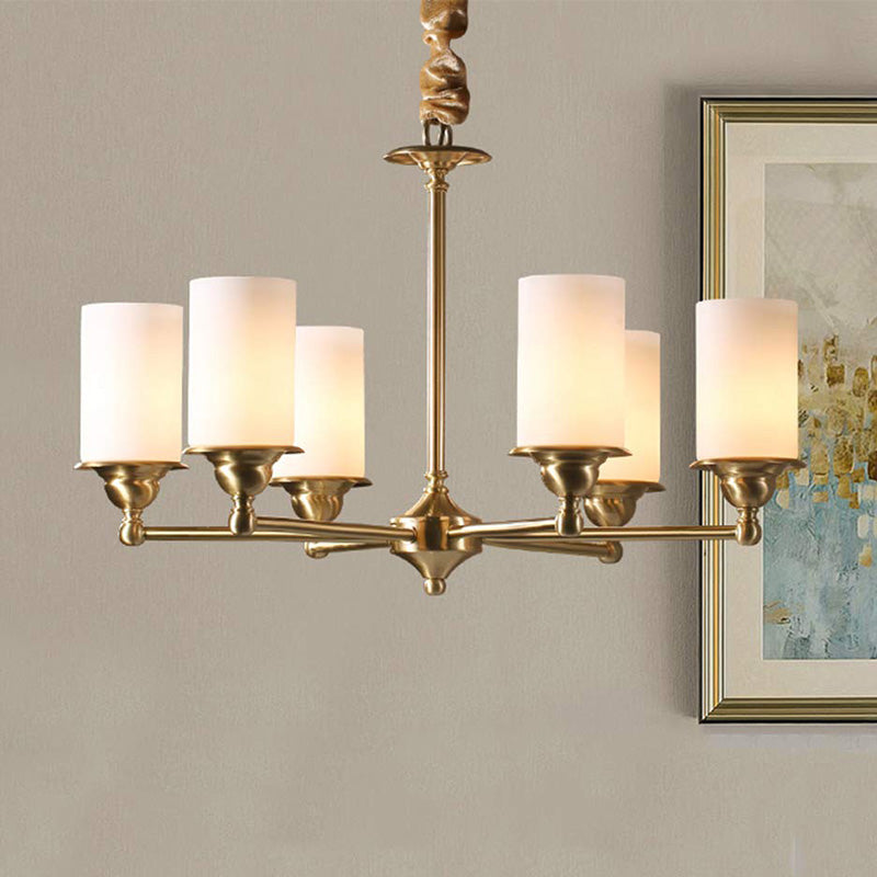 Détail du lustre cristal