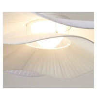 LINÉA - Suspension Luminaire Floral – Design Pétales Naturel et Moderne Lumio™