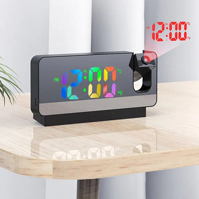 CELIORA - Réveil Projecteur 180° Multifonctions LED Lumio™
