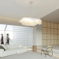 LINÉA - Suspension Luminaire Floral – Design Pétales Naturel et Moderne Lumio™