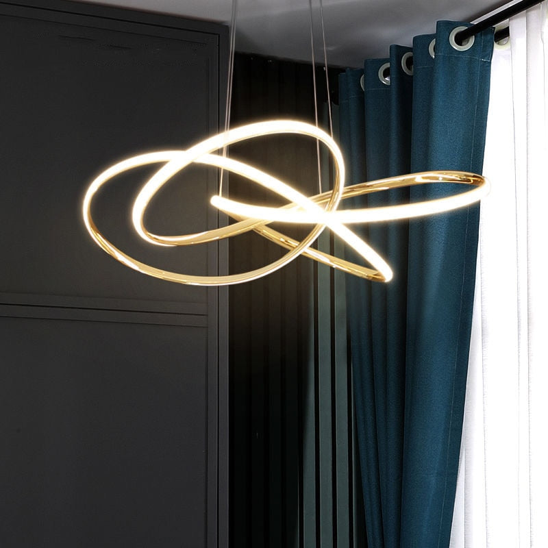 SPIRA – Lustre Art Déco Moderniste Lumio™