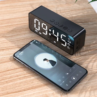 NYMIO | Réveil LED Bluetooth 5.0 avec Double Alarme, Radio FM