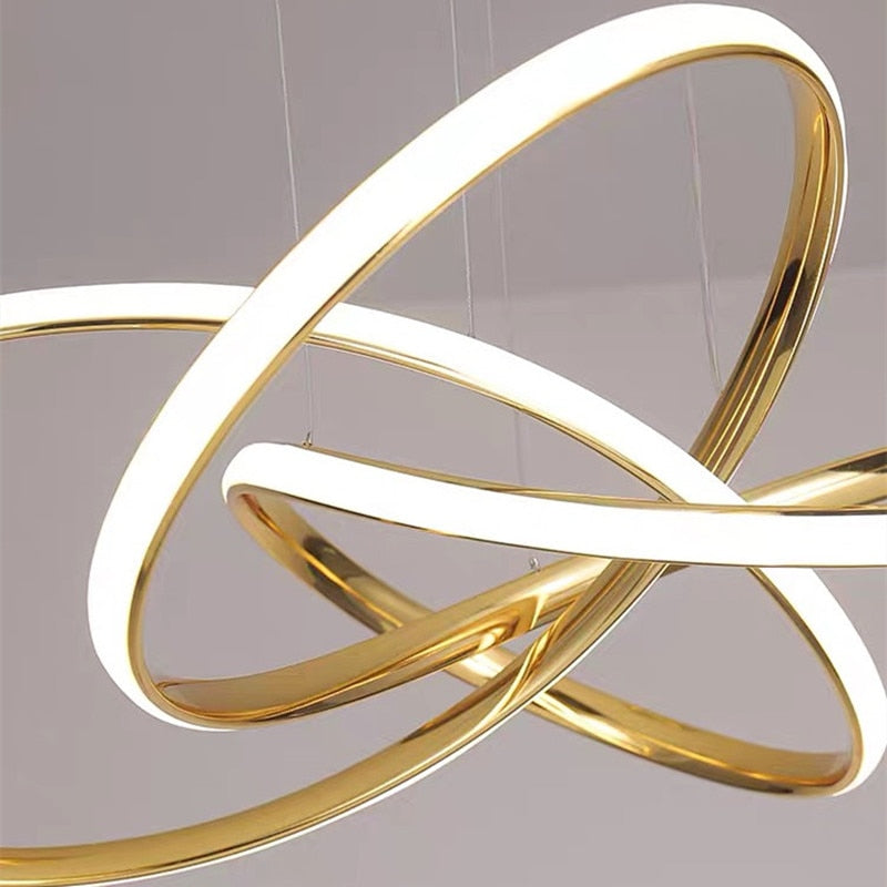 SPIRA – Lustre Art Déco Moderniste Lumio™