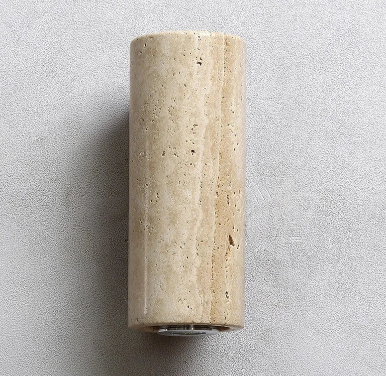 Travertine decor sconce LuxelyLight