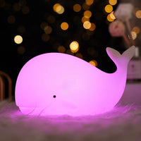 Lampe de Chevet Enfant Baleine Lumineuse | Douceur et Sérénité