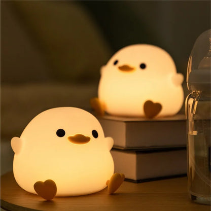 Veilleuse LED Canard Kawaii | Lumière Apaisante et Ludique