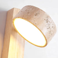 Lampe de Chevet Murale Travertin