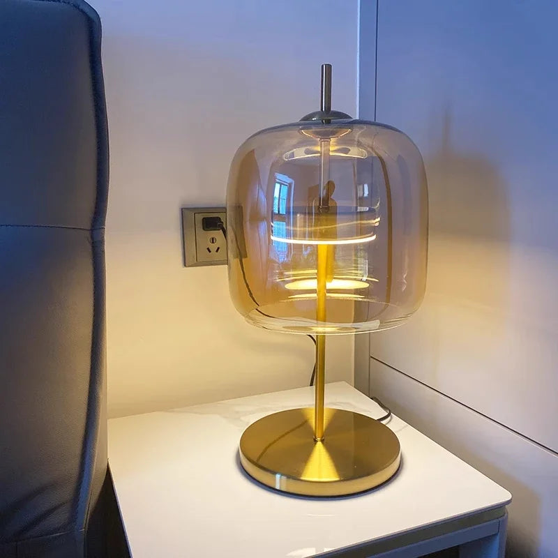 Lampe de Chevet Vitrail