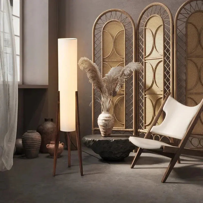 Lampadaire salon - Élégance Naturelle et Minimalisme Contemporain ANNA MONICA