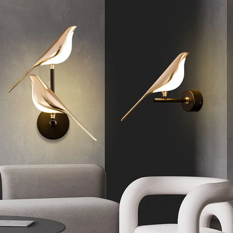 BIRDA – Applique Murale Design Forme d’Oiseau LED Lumio™