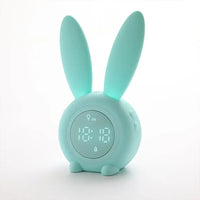 LAPINA - Réveil LED Lapin avec Veilleuse Naturelle et Base Magnétique Lumio™