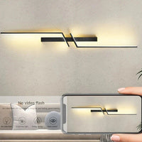 GEOMINA – Applique Murale LED Moderne pour Salon ou Chambre Lumio™