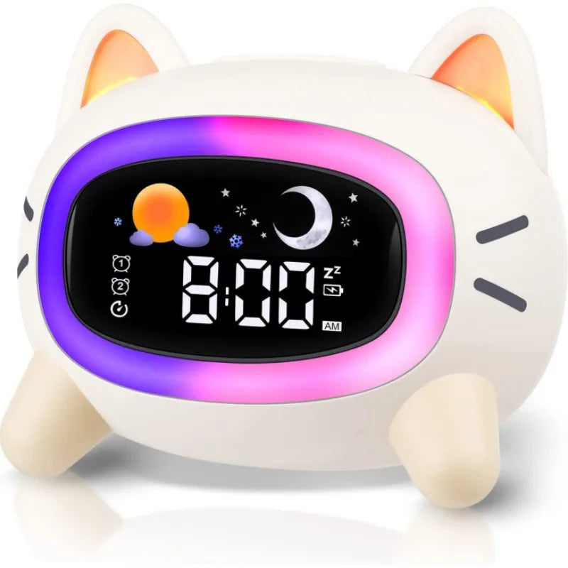 LUMIPET - Réveil Éducatif Enfant avec Affichage Digital et Aide au Sommeil Lumio™