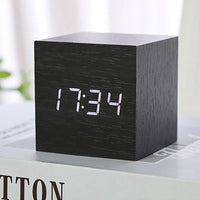 WOODMINI - Réveil LED Compact en Bois