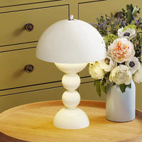 POPPY | Lampe vintage jaune USB au style rétro éclatant