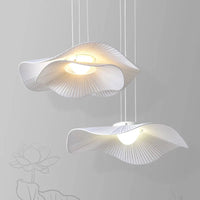 LINÉA - Suspension Luminaire Floral – Design Pétales Naturel et Moderne Lumio™