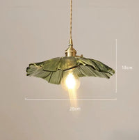 FLURIA -  Suspension Rétro Japonaise en Verre et Métal