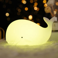 Lampe de Chevet Enfant Baleine Lumineuse | Douceur et Sérénité