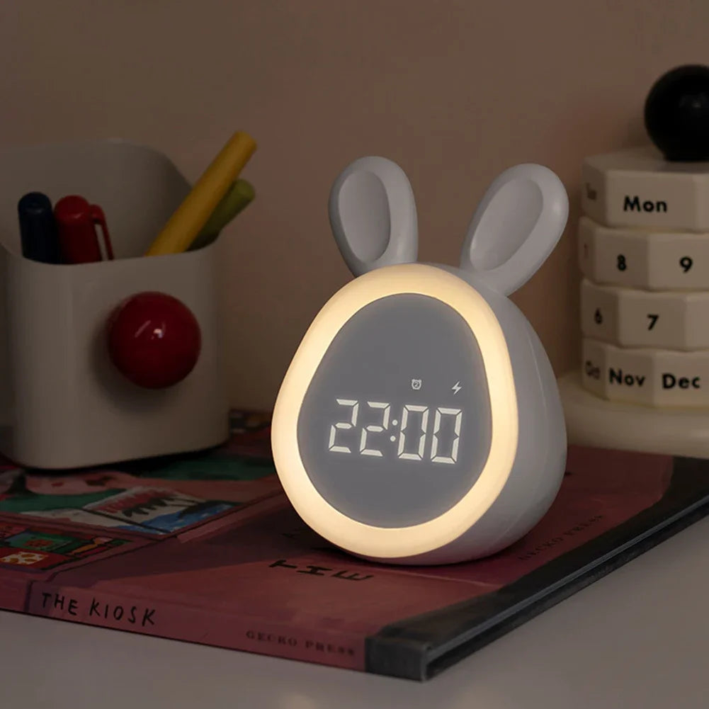 LAPINOVA - Réveil LED Lapin avec Commande Vocale Lumio™