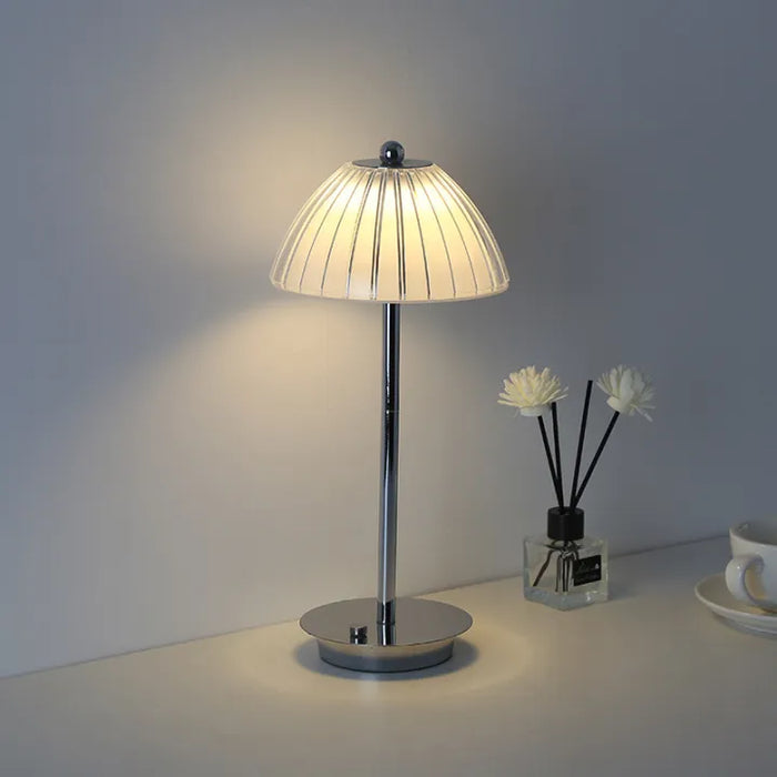 Lampe de Table en Cristal | Diamant Rétro