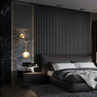 GLOBIA – Applique Murale Dorée avec Globe en Verre Lumio™