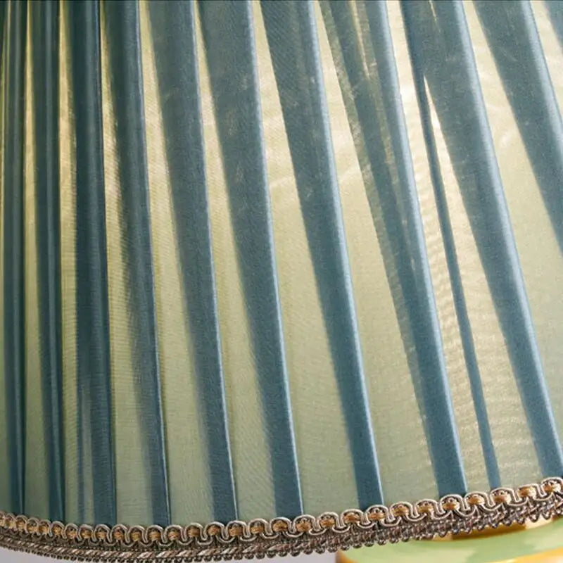 Lampe de Chevet Céramique Bleue